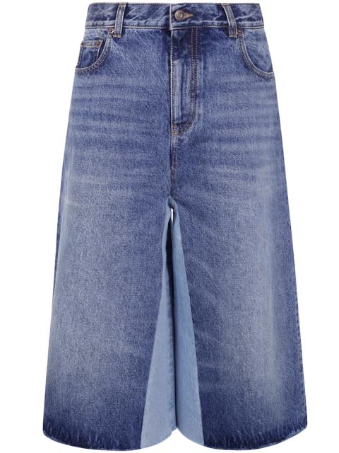 Chloé Denim Midi Skirt By Chloe