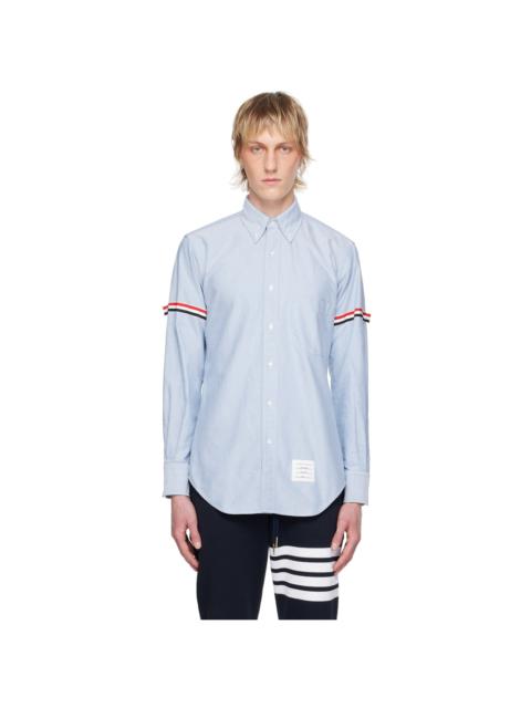 Thom Browne Blue Armbands Shirt