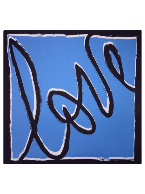DIANE VON FURSTENBERG Flag Silk Scarf