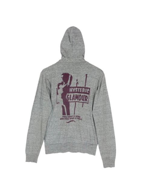 Hysteric Glamour Vintage Hysteric Glamour Full Zip Hoodie Sweatshirt
