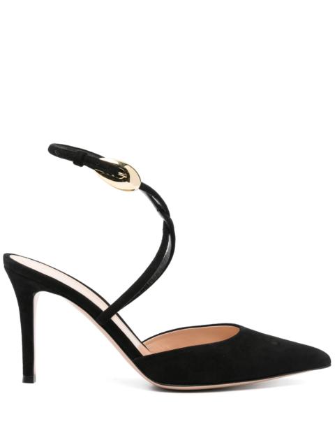 Gianvito Rossi 90mm suede pumps