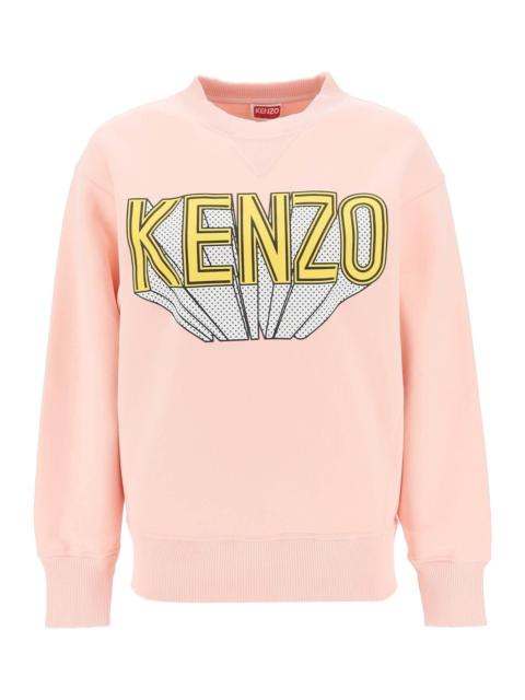 Kenzo 3 D Printed Crew Neck Sweatshirt
