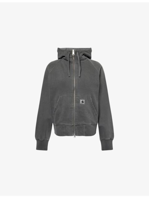 Carhartt Torion Logo-Embroidered Cotton Hoody