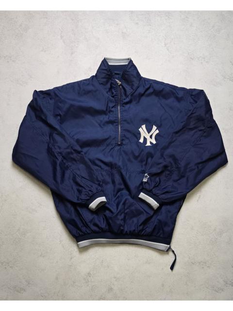 Other Designers Vintage Starter New York Yankees MLB 1/4 Zip Pullover Jacket