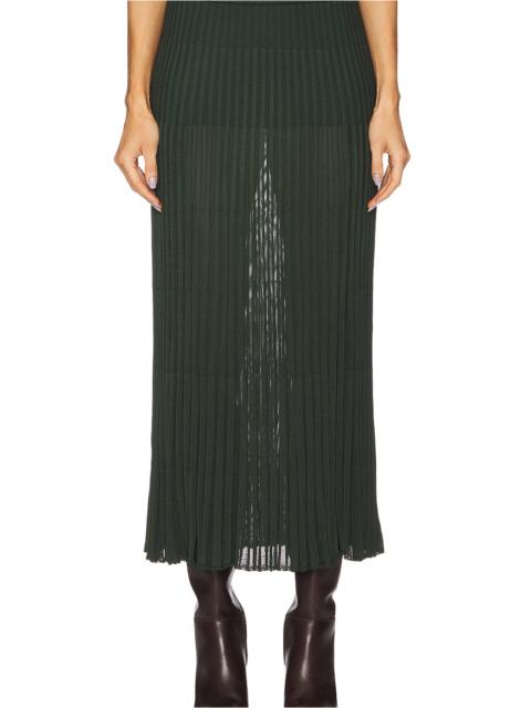 Zimmermann Pleated Midi Skirt