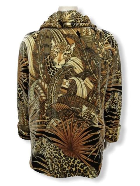Other Designers Japanese Brand - ATELIER Full Print Leopard in Jungle Woman’s Winter Jacket
