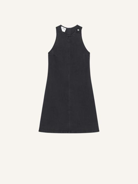 courrèges HERITAGE SLEEVELESS DENIM DRESS