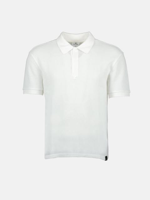 courrèges Polo en résille