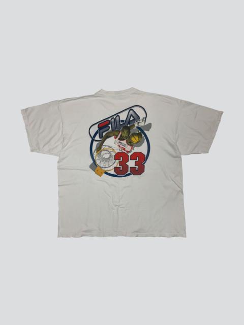 Other Designers Vintage 90s Grant Hill T Shirt Size XXL White NBA Fila Tee