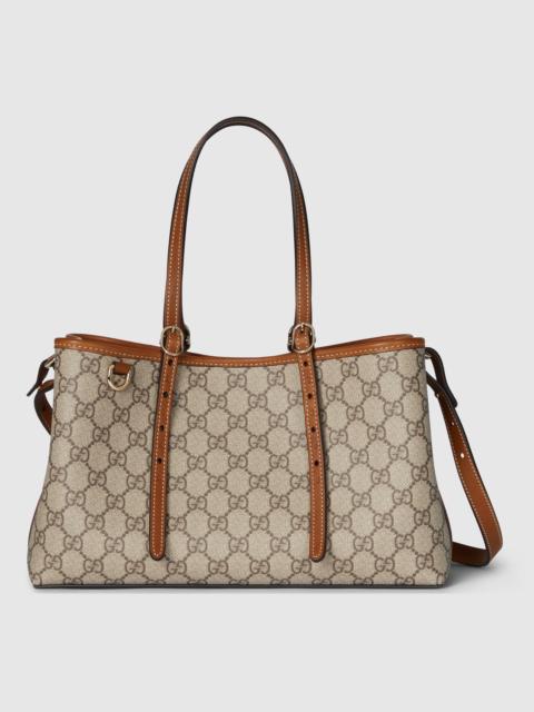 GUCCI GG Emblem small tote bag