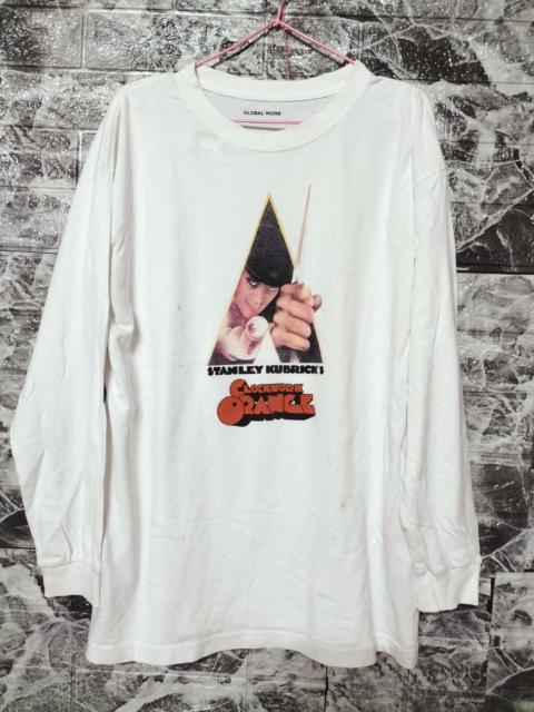 Other Designers Vintage Global Work X A Clockwork Orange Movietees