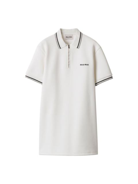 cotton-jersey dress