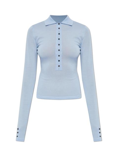 JACQUEMUS Jacquemus Wool Polo Sweater 'merino Ml'