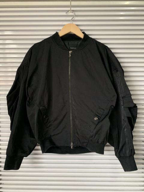 Other Designers If Six Was Nine - Barak Bulky Crop Bomber Jacket