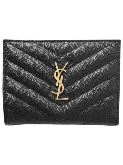SAINT LAURENT Monogramme leather purse