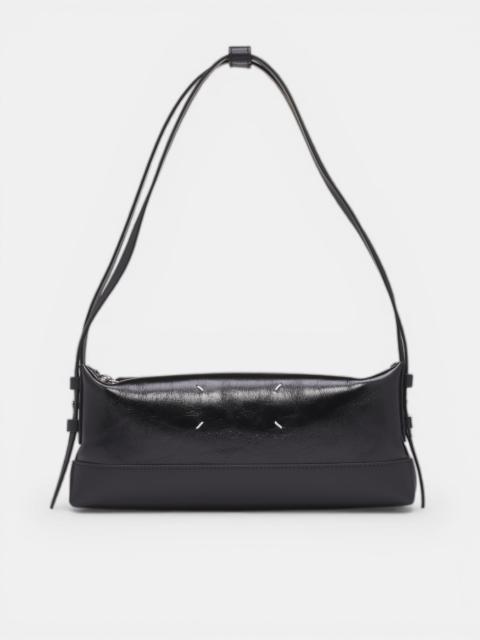 Maison Margiela Black Leather Belt Shoulder Bag