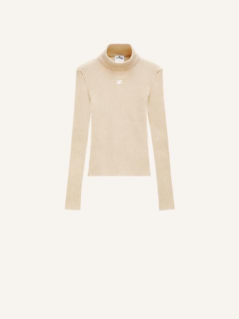 courrèges PULLOVER HIGH NECK REEDITION