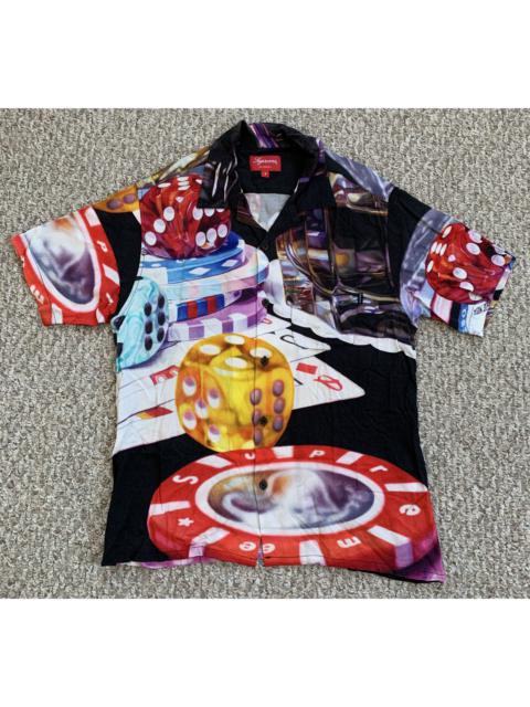 F/W 2018 Supreme Casino Rayon Shirt size small