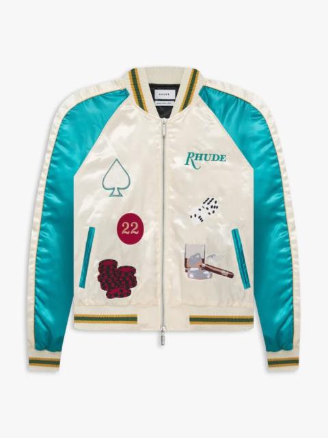 Rhude $1895 Rhude Smoking Jacket casino gambler