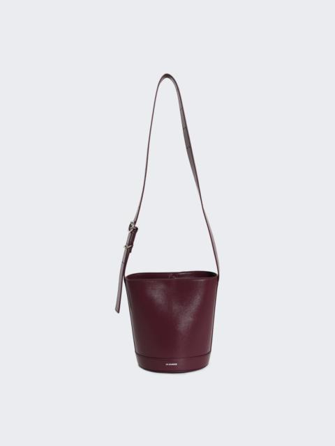 Jil Sander Cannolo Bucket Bag Orchid