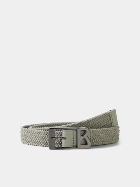 BOGNER Braided belt Melly in Eucalyptus