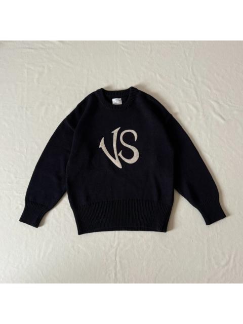 visvim Visvim 23ss Letterman Crew Knit vs Knitwear Sweater