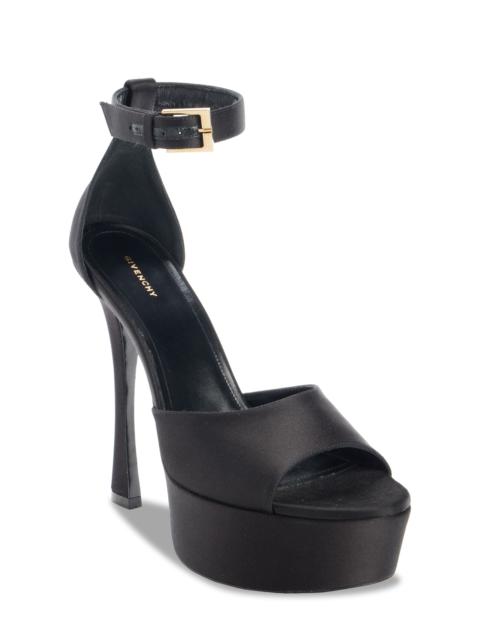 Givenchy Givenchy 4G Liquid Logo Platform Sandal in Black at Nordstrom