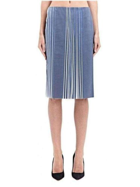 Other Designers Gabriele Colangelo Pleated Cotton Skirt