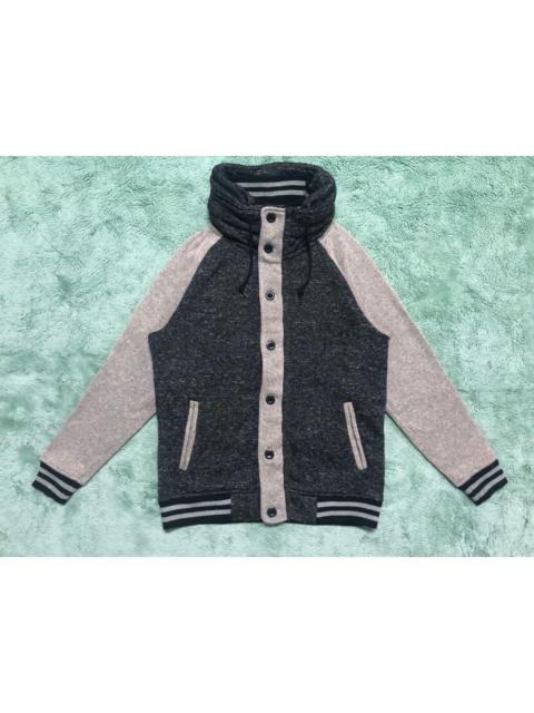 BEAMS PLUS BEAMS HEART VINTAGE Y2K VARSITY HOODIE JACKET