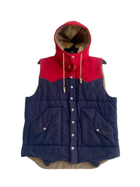 Other Designers Vintage - Vtg 90s rare SUGAR CANES puffer gillet jacket