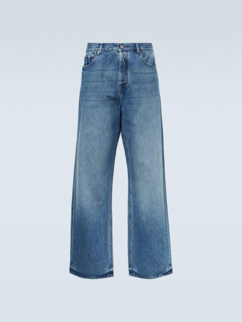 JACQUEMUS Faded straight jeans