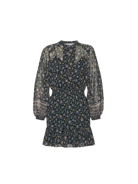 VERONICA BEARD MIRABEL SILK MINI DRESS