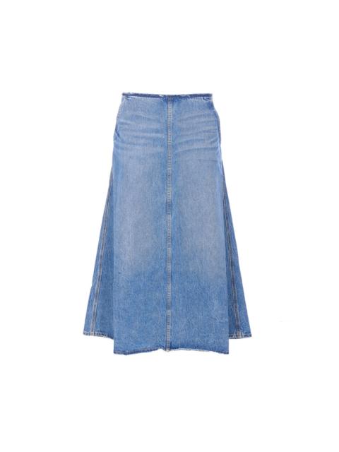 Alexander Wang Alexander Wang Women Low Rise A Line Denim Skirt