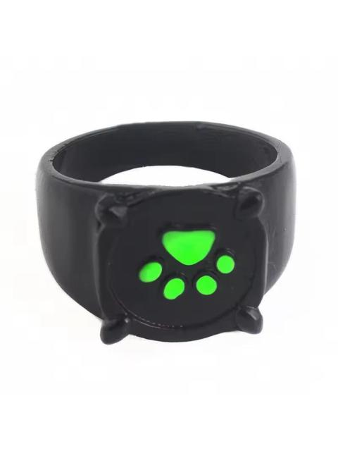 Streetwear - Glow-in-the-Dark Cat Ring ( size 5 to 11 )