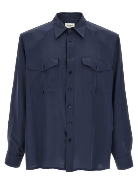 SAINT LAURENT Saint Laurent Men Viscose And Silk Shirt