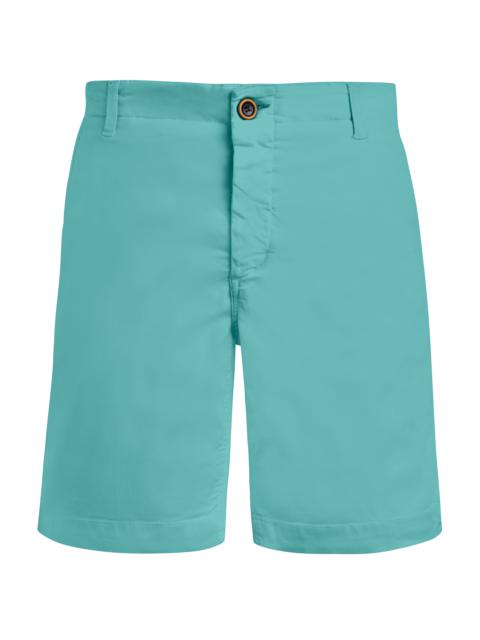 Vilebrequin Men Tencel Satin Bermuda Shorts Solid