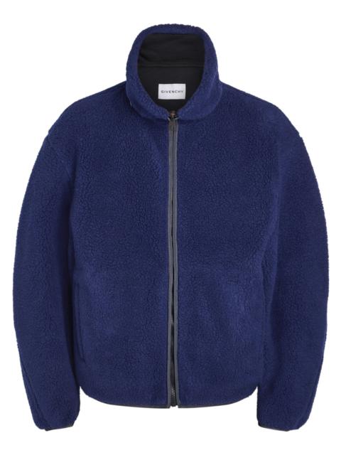 Givenchy Givenchy Logo-appliquéd Fleece Jacket