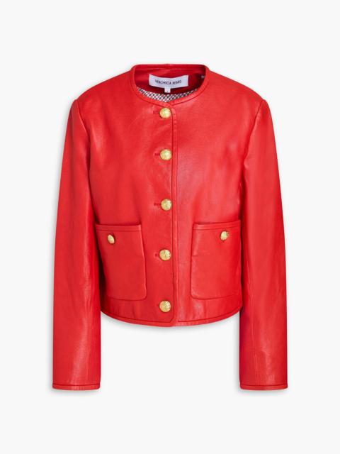 VERONICA BEARD Andrea leather jacket