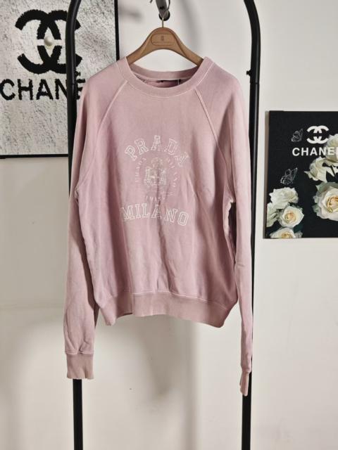 Prada Prada Logo Pink Sweatshirt