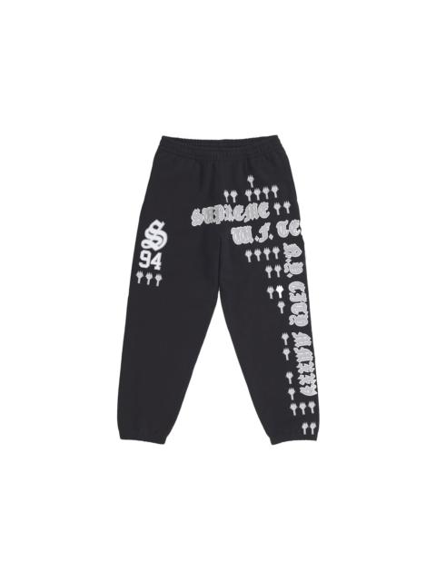 Supreme Supreme League Champs Sweatpant Black