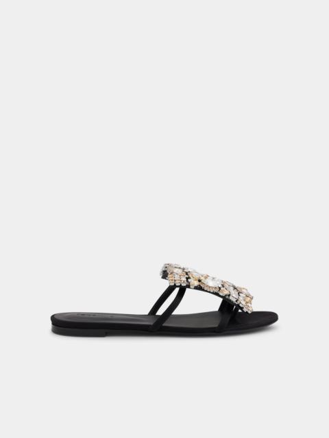 rabanne FLAT SANDALS WITH STRASS