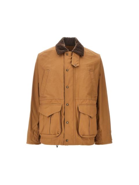 Junya Watanabe MAN COTTON CANVAS AND WOOL JACKET
