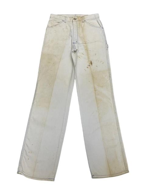 Other Designers Vintage - 🔥70s WRAPIDTRAIN WRANGLER DISTRESSED CARPENTER JEANS WORKERS