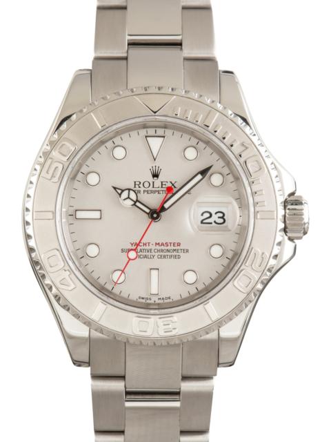 ROLEX Used Platinum Rolex Yacht-Master 40 Ref 16622