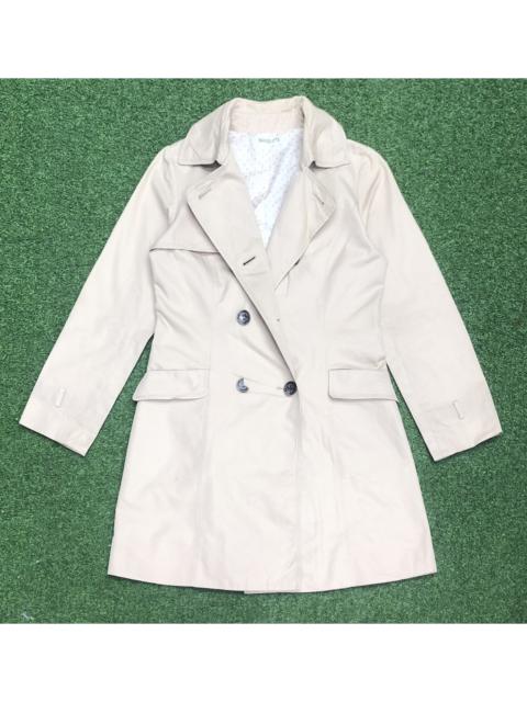 Other Designers Archival Clothing - VINTAGE TRENCH COAT BRIGITTE DOUBLE LINING