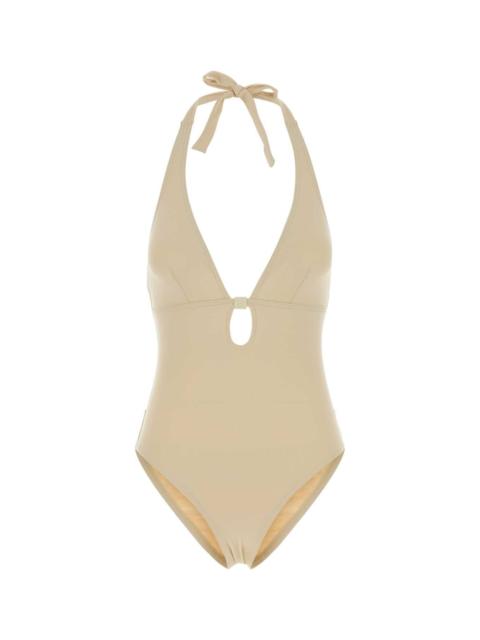 ERES Eres Women Cream Stretch Nylon Harmony Swimsuit