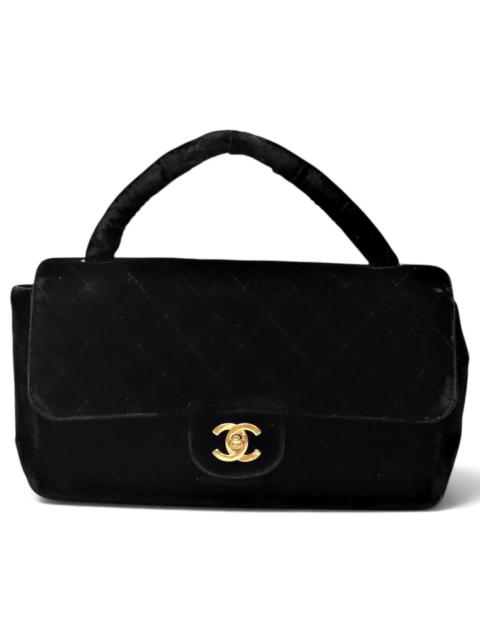 CHANEL Velvet handbag