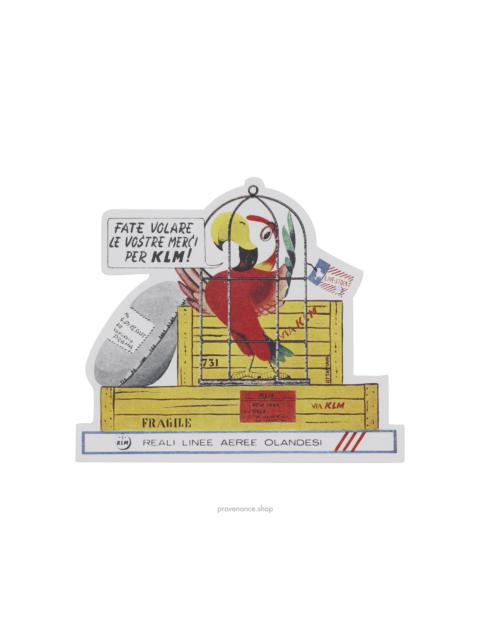 Airline Label Postcard Sticker- REALI LINEE OLANDESI