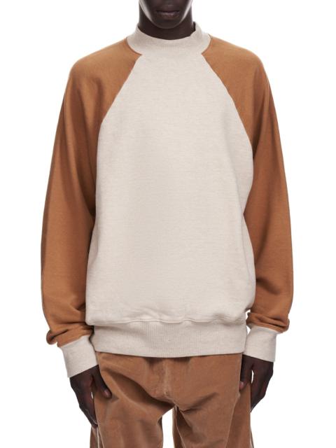 Kapital Raglan Sleeve High Neck Sweatshirt