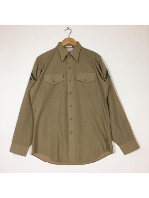 Other Designers Vintage USMC Military Uniform Shirt 839 Long Sleeve